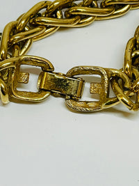 Thumbnail for Givenchy Gold Chain Necklace Devil's Details 