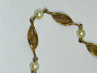 Thumbnail for Inayah- Gold Filled Faux Pearl Bracelet Devil's Details 