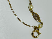 Thumbnail for Inayah- Gold Filled Faux Pearl Bracelet Devil's Details 