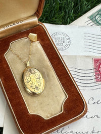 Thumbnail for 14K Gold Filled Oval Locket Bloomers and Frocks 