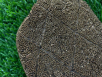 Thumbnail for Midcentury Brown Beaded Clutch