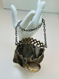 Thumbnail for Accordion Silver Chainmail Purse