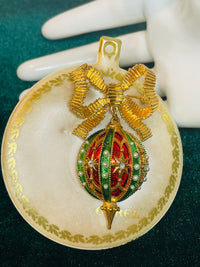 Thumbnail for Corel Holiday Ornament Brooch
