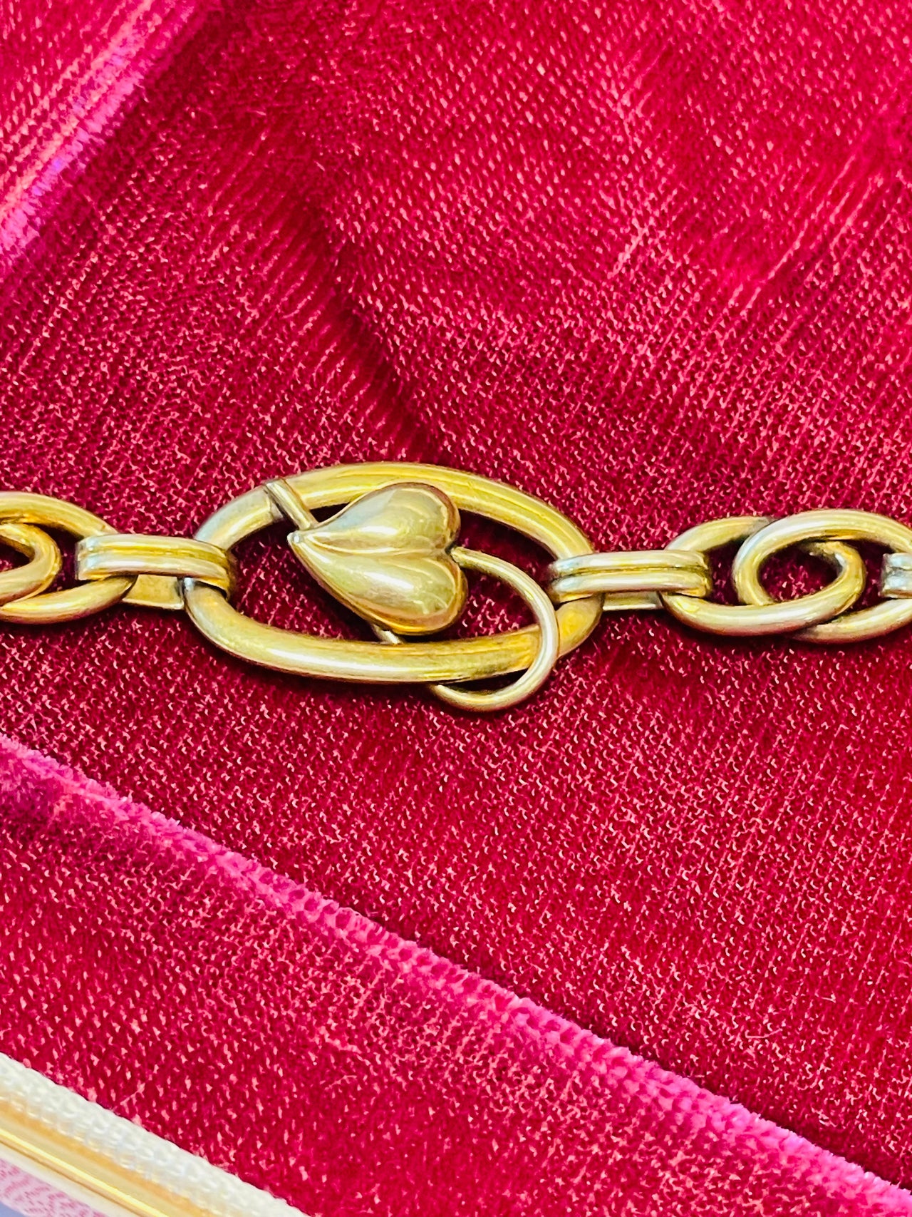1940’s Gold Filled Bracelet Devil's Details 