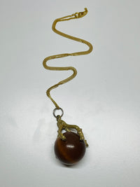 Thumbnail for 1970’s Dragon Egg Necklace Devil's Details 