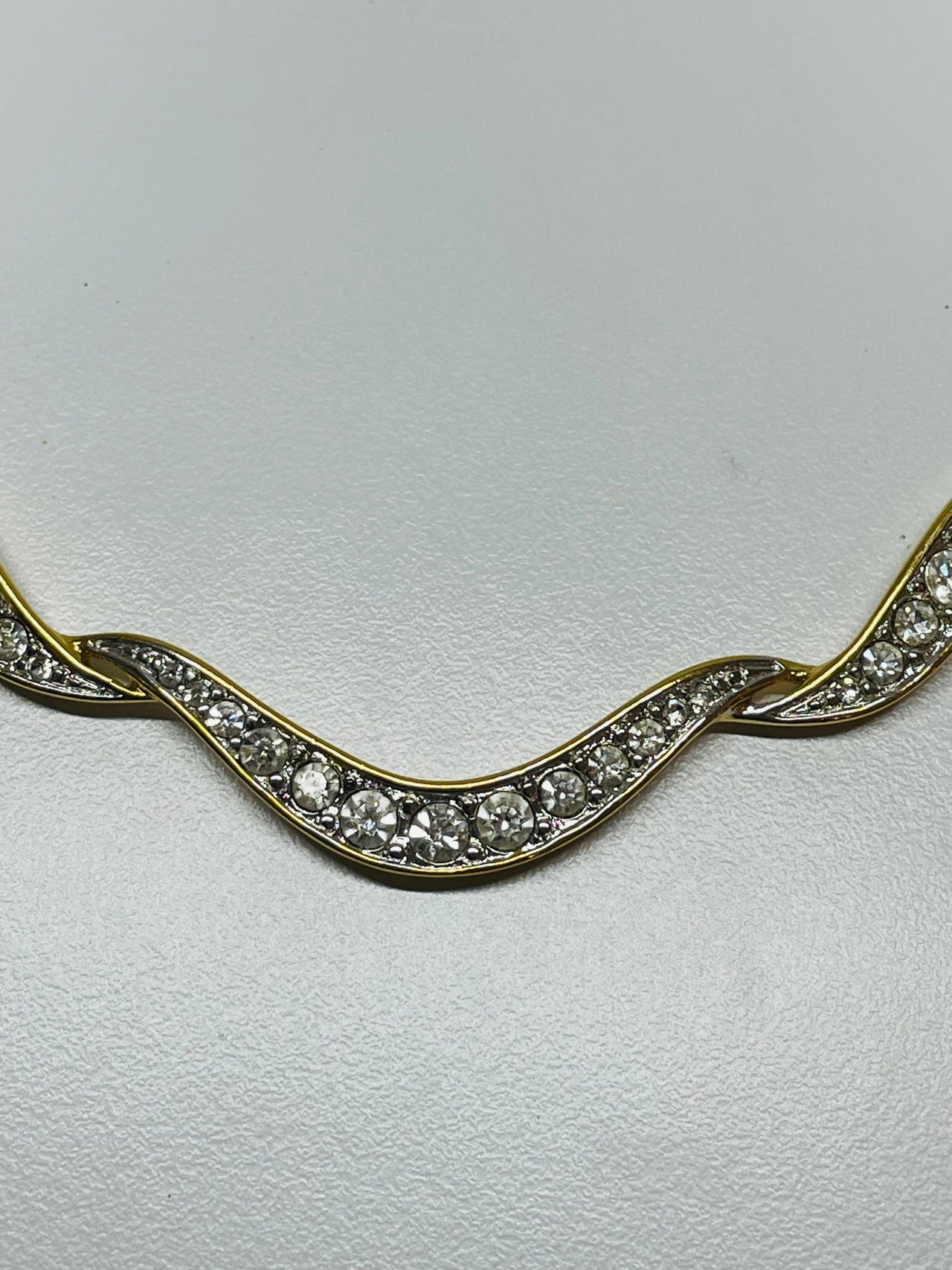 1980’s Monet Rhinestone Necklace Devil's Details 
