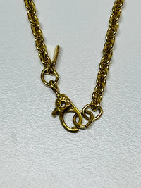 Thumbnail for 1980’s Monet Rhinestone Necklace Devil's Details 