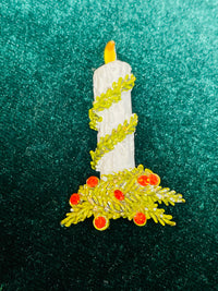 Thumbnail for Holiday Candle Brooch