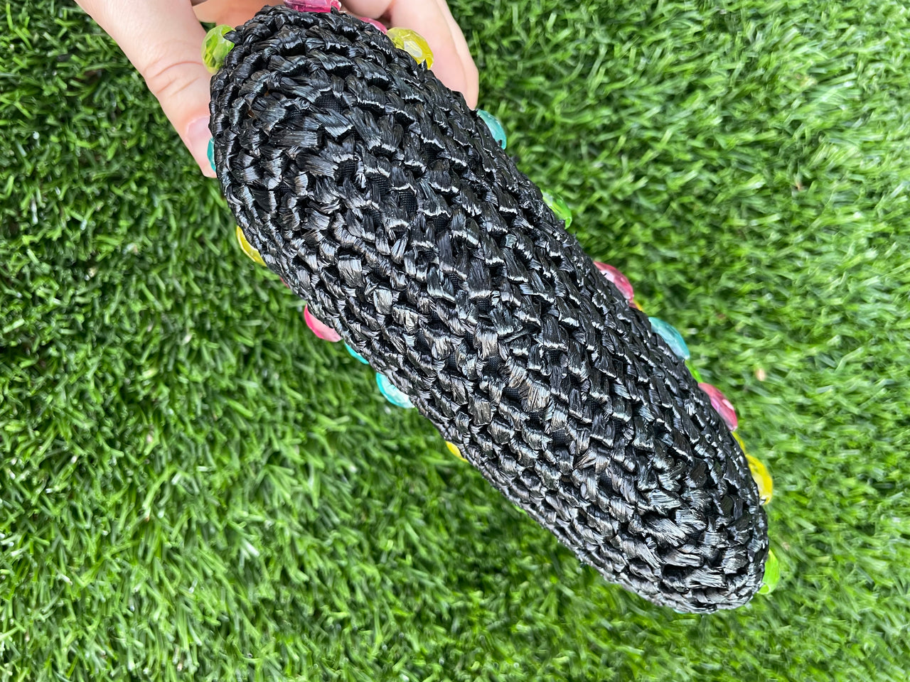 1960’s Italian Woven Beaded Handbag