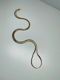 Thumbnail for 30 inch Gold Herringbone Chain Devil's Details 