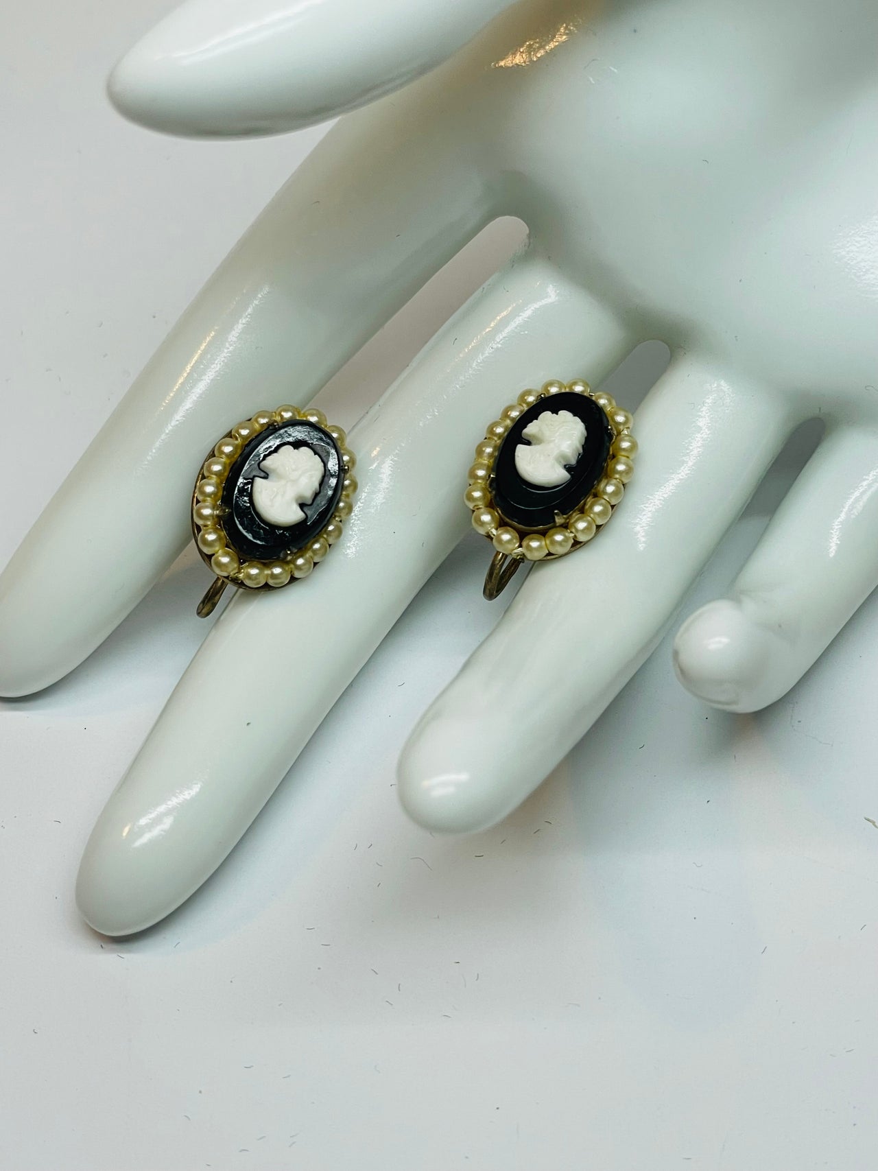 Cameo Earrings