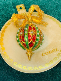 Thumbnail for Corel Holiday Ornament Brooch