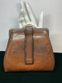 Thumbnail for Victorian Tooled Belt Purse
