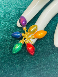 Thumbnail for Christmas Bulbs Brooch