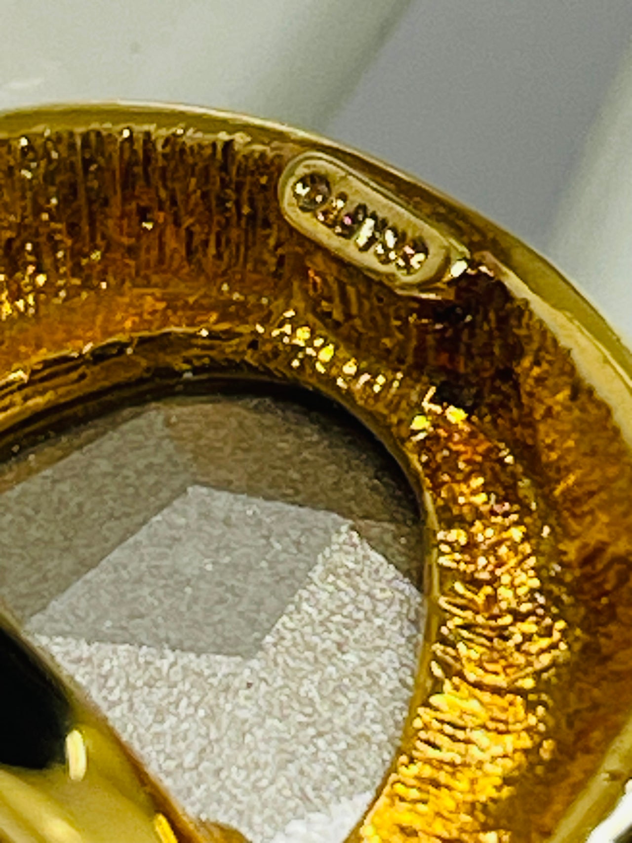 Craft Huge Pear Shape Rhinestone Ring