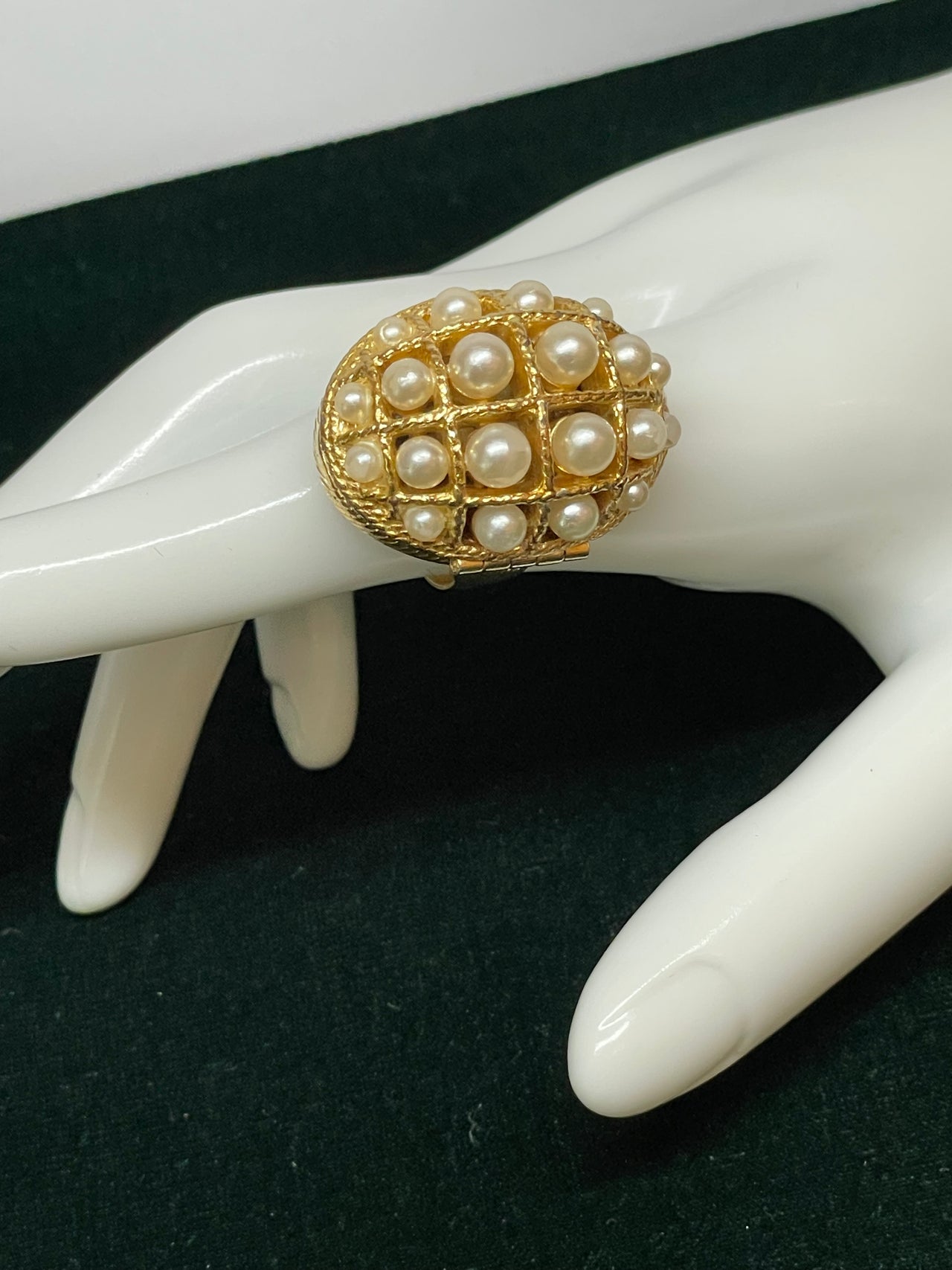 1970’s Avon Pearl Poison Ring