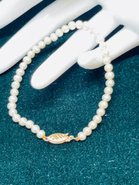 Thumbnail for Faux Pearl Bracelet