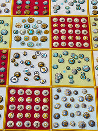 Thumbnail for Kieselstein-cord Italian Silk Button Scarf