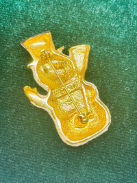 Thumbnail for Sparkly Snowman Brooch