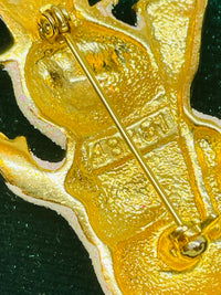 Thumbnail for Sparkly Snowman Brooch