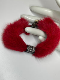 Thumbnail for Liza Mink Fur Necklace and Bracelet Set