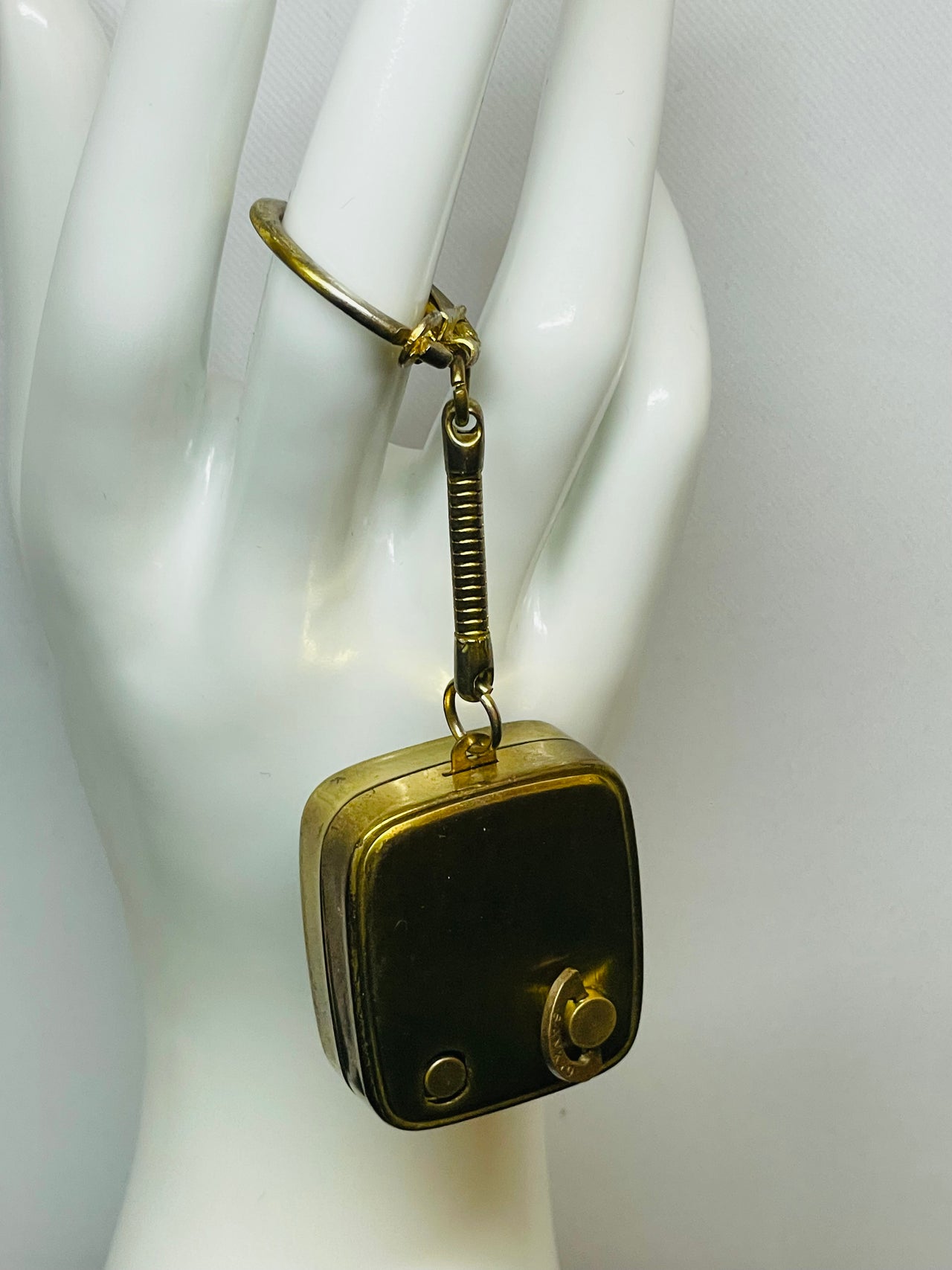 Sail Boat Music Box Keychain