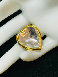 Thumbnail for Rhinestone Heart Button Cover