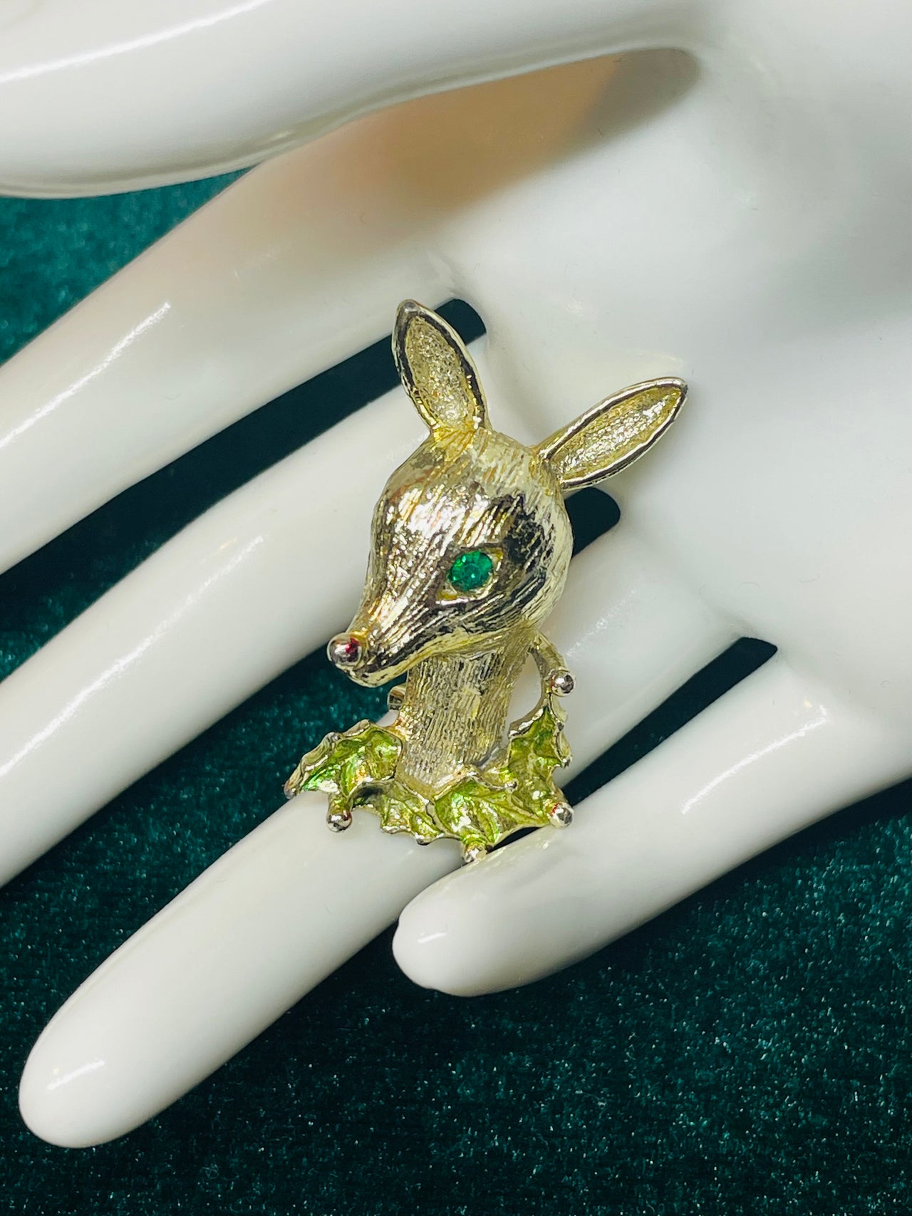 1960’s Gerry’s Rudolph Brooch