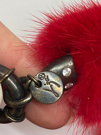 Thumbnail for Liza Mink Fur Necklace and Bracelet Set