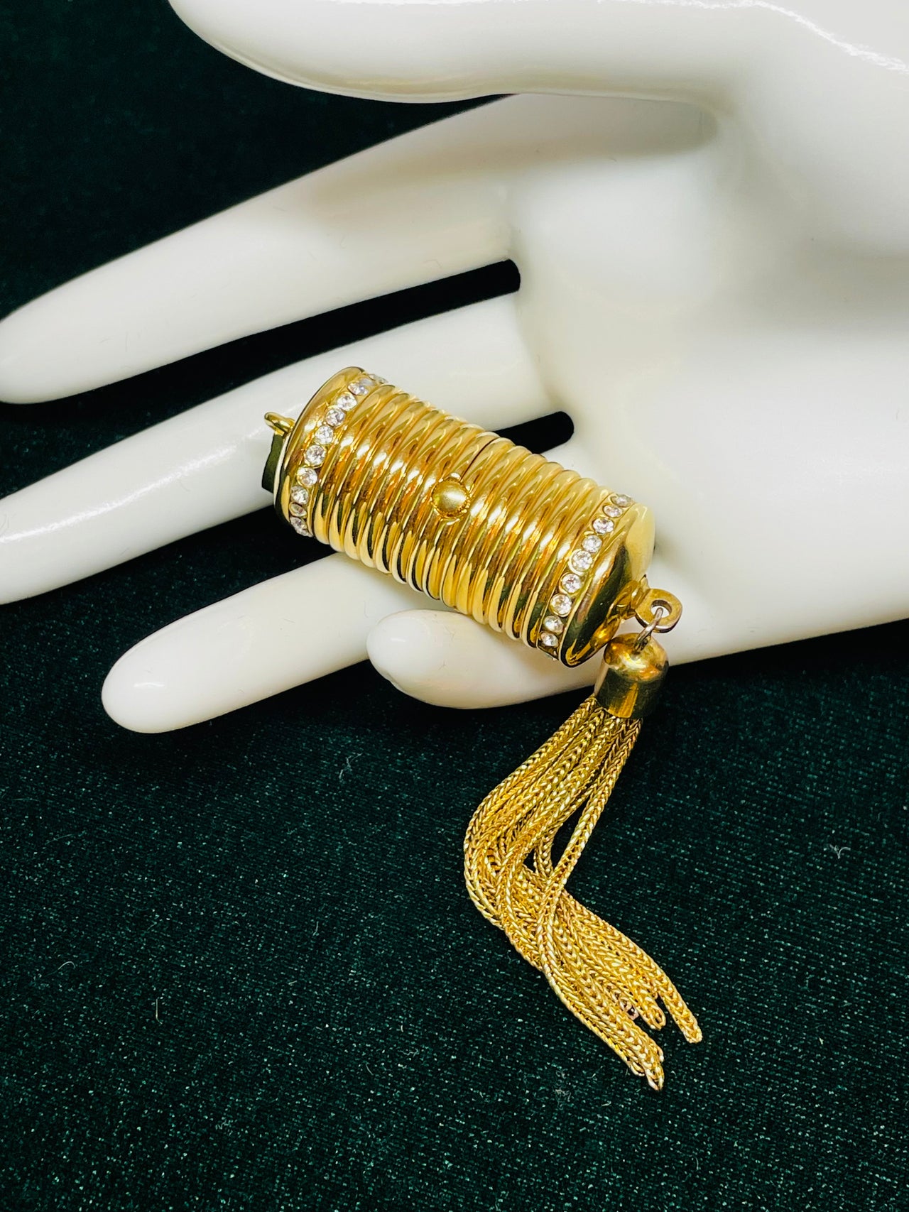 Joan Rivers Gold Pull Watch Pendant