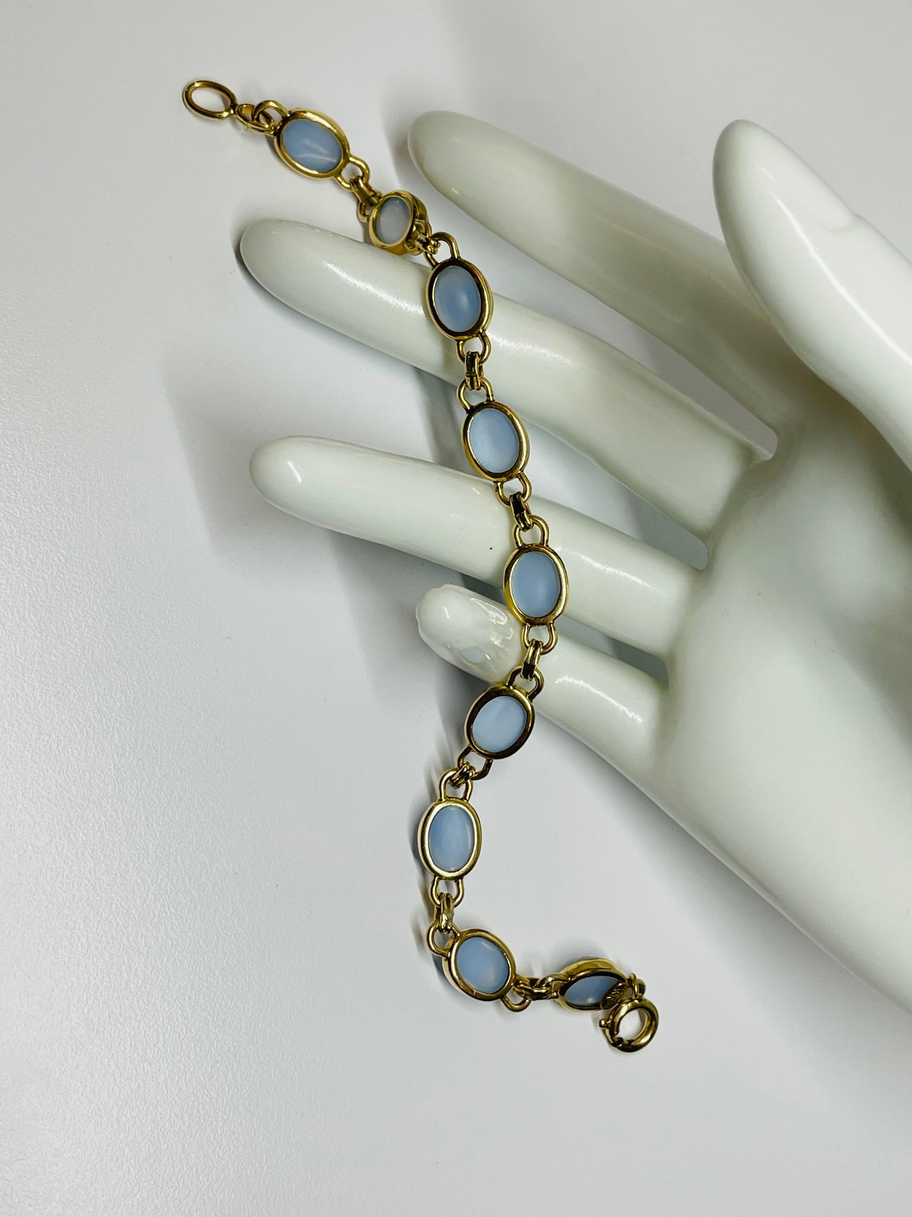 Gold Fill Moonstone Bracelet