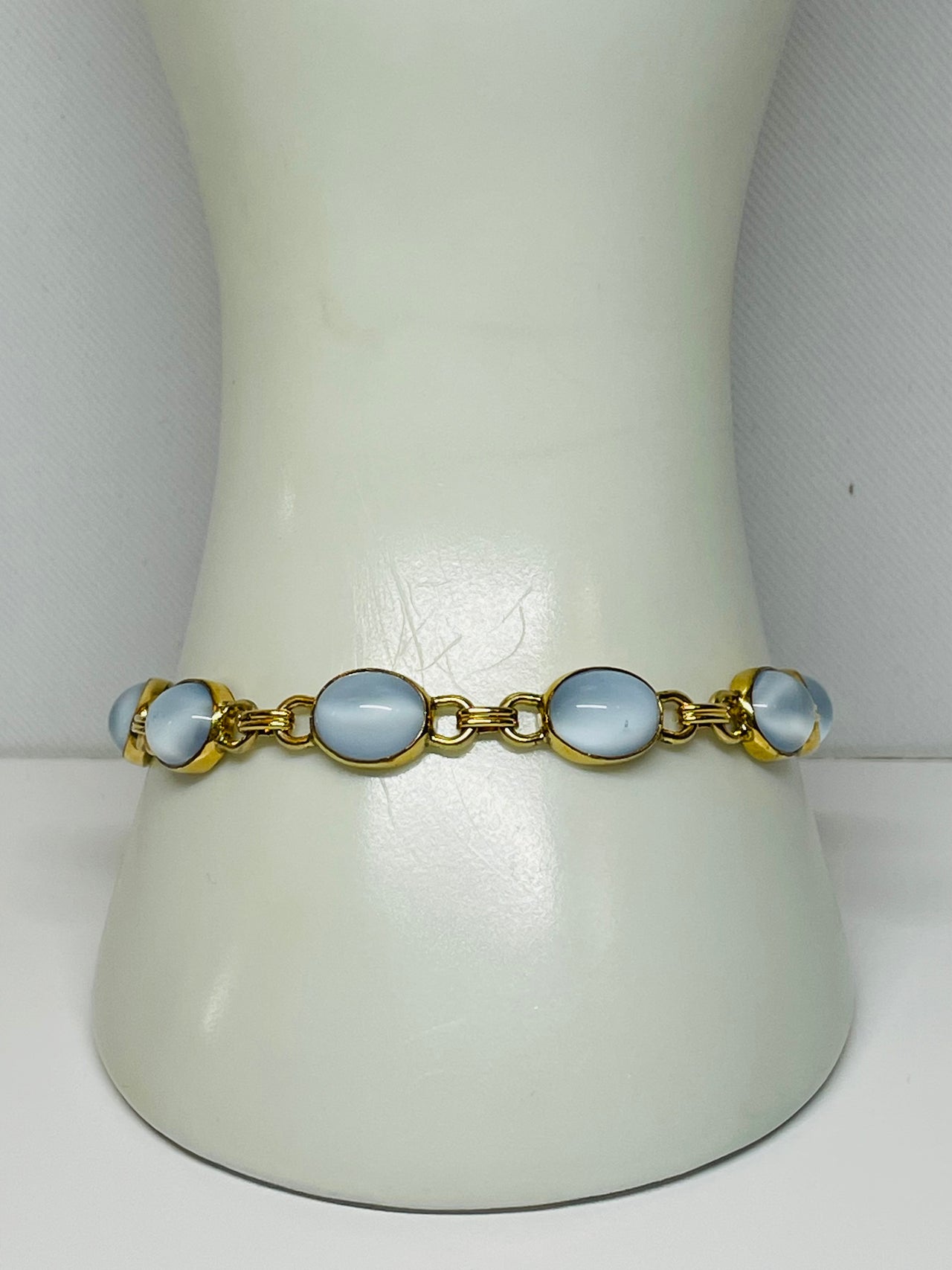 Gold Fill Moonstone Bracelet