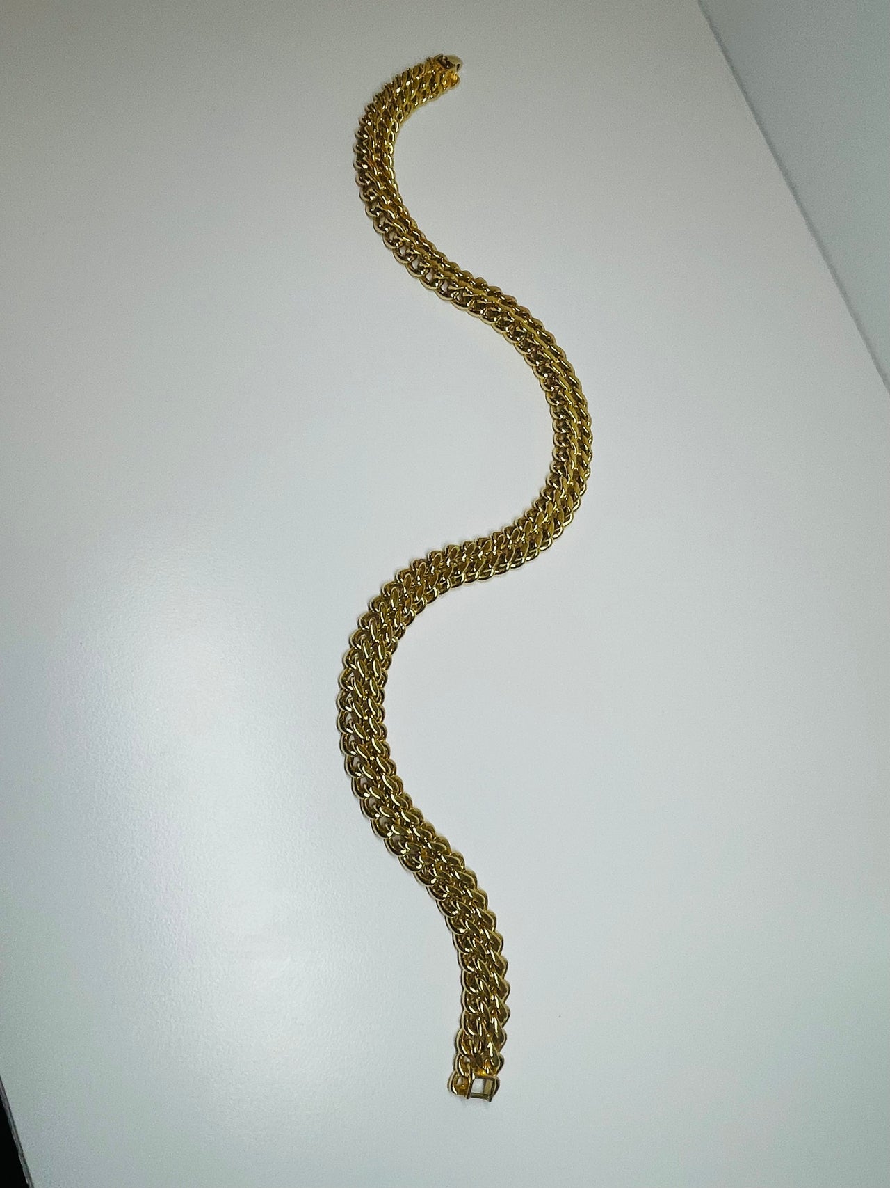 Monet Chunky Gold Collar