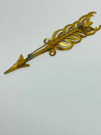Thumbnail for Arrow Feather Brooch