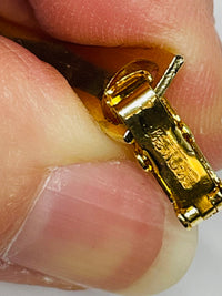 Thumbnail for Gold Tone Bow Choker and Bracelet Set