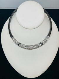 Thumbnail for Black Rhinestone Collar