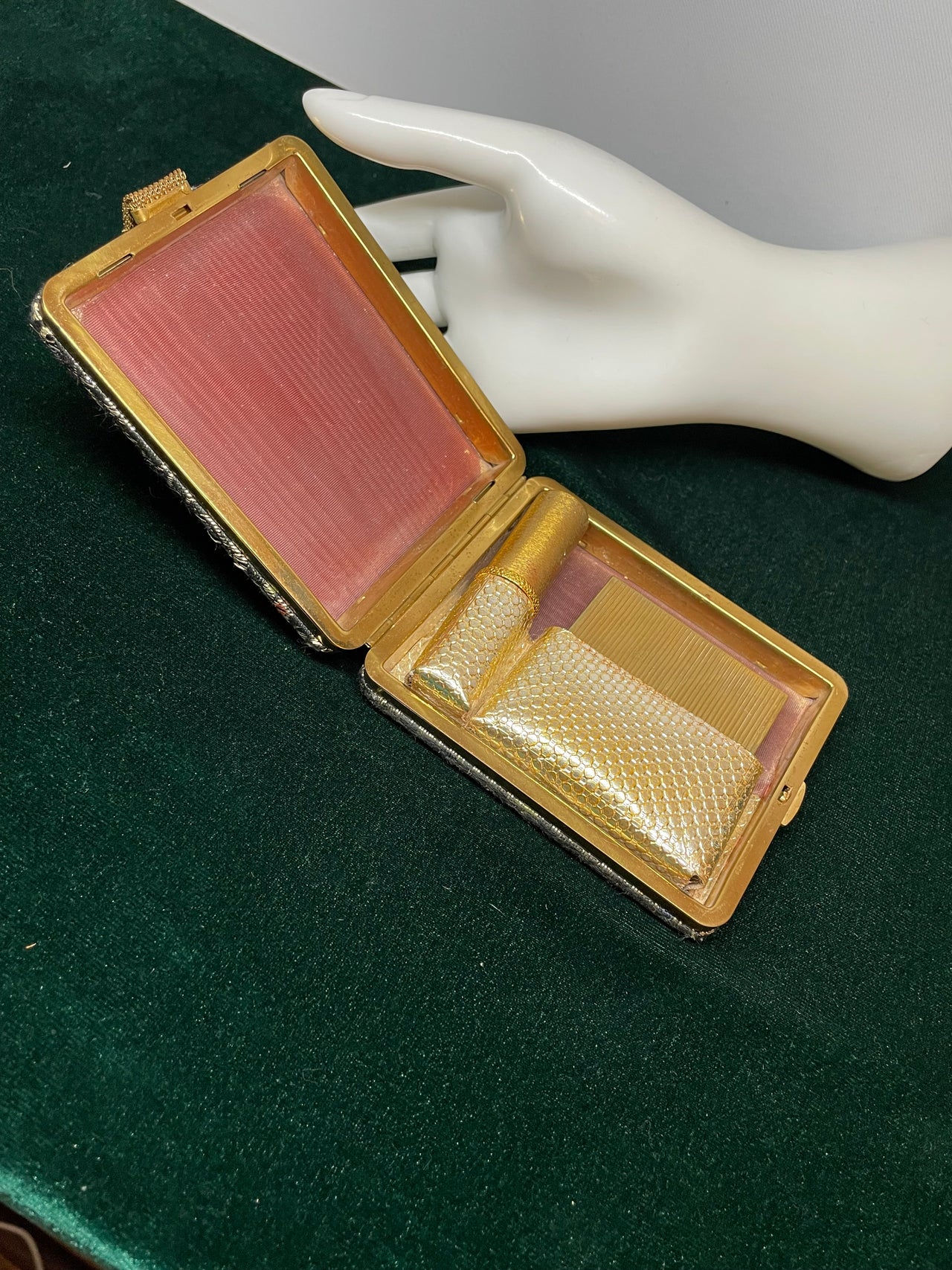 Fabric Wristlet Compact