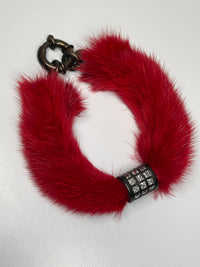 Thumbnail for Liza Mink Fur Necklace and Bracelet Set
