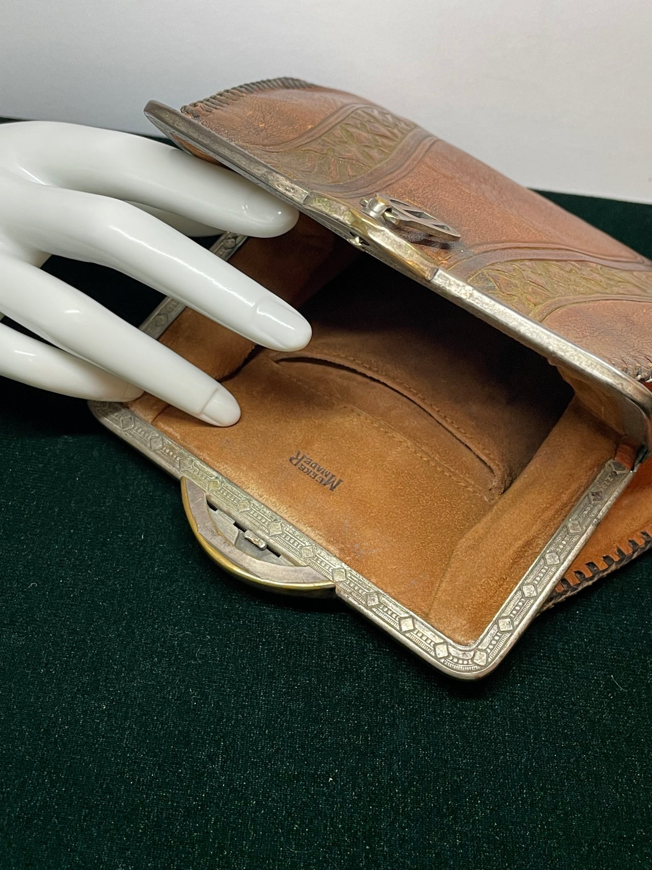 Victorian Tooled Belt Purse