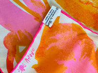Thumbnail for Vera Pink and Orange Floral Scarf