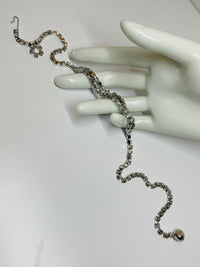 Thumbnail for Silver Rhinestone Choker