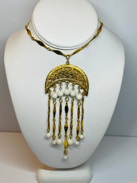 Thumbnail for Moon Fringe Necklace