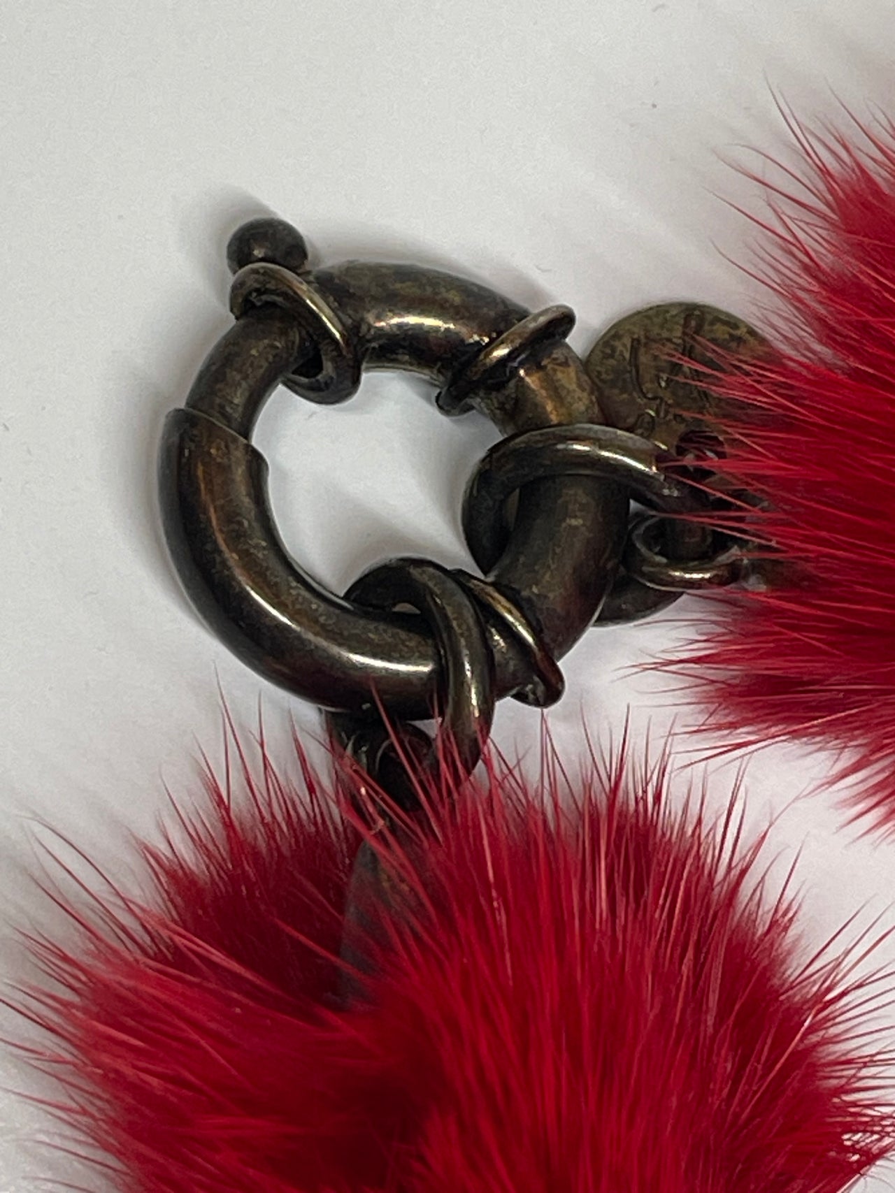 Liza Mink Fur Necklace and Bracelet Set