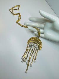 Thumbnail for Moon Fringe Necklace