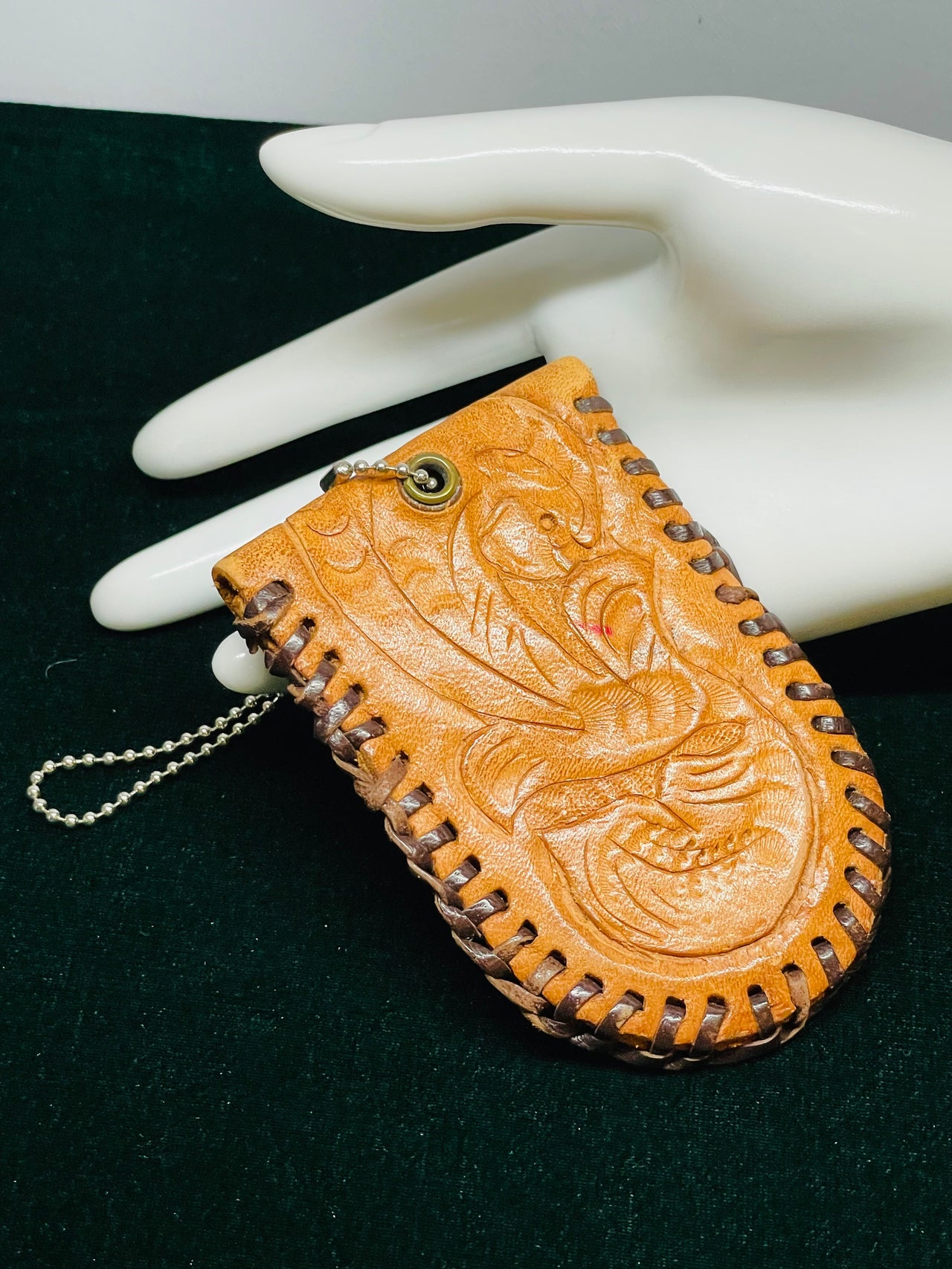 Tooled Leather Pouch