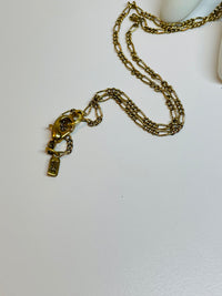 Thumbnail for Sadie Green Art Deco Style Red Cabochon Tassel Necklace
