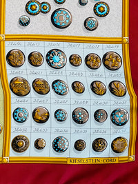 Thumbnail for Kieselstein-cord Italian Silk Button Scarf