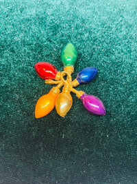 Thumbnail for Christmas Bulbs Brooch
