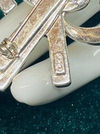 Thumbnail for Monet Candy Cane Brooch