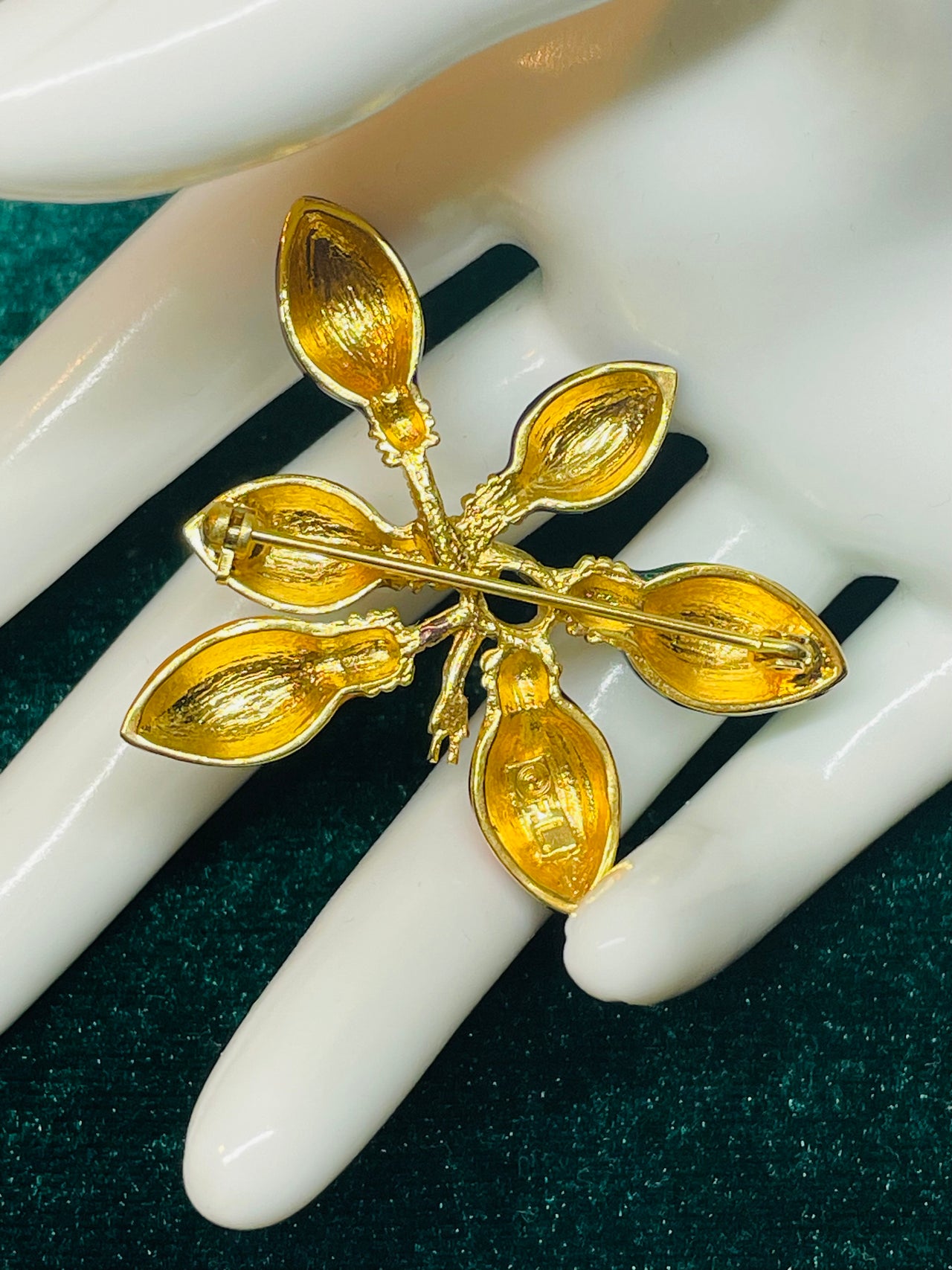 Christmas Bulbs Brooch